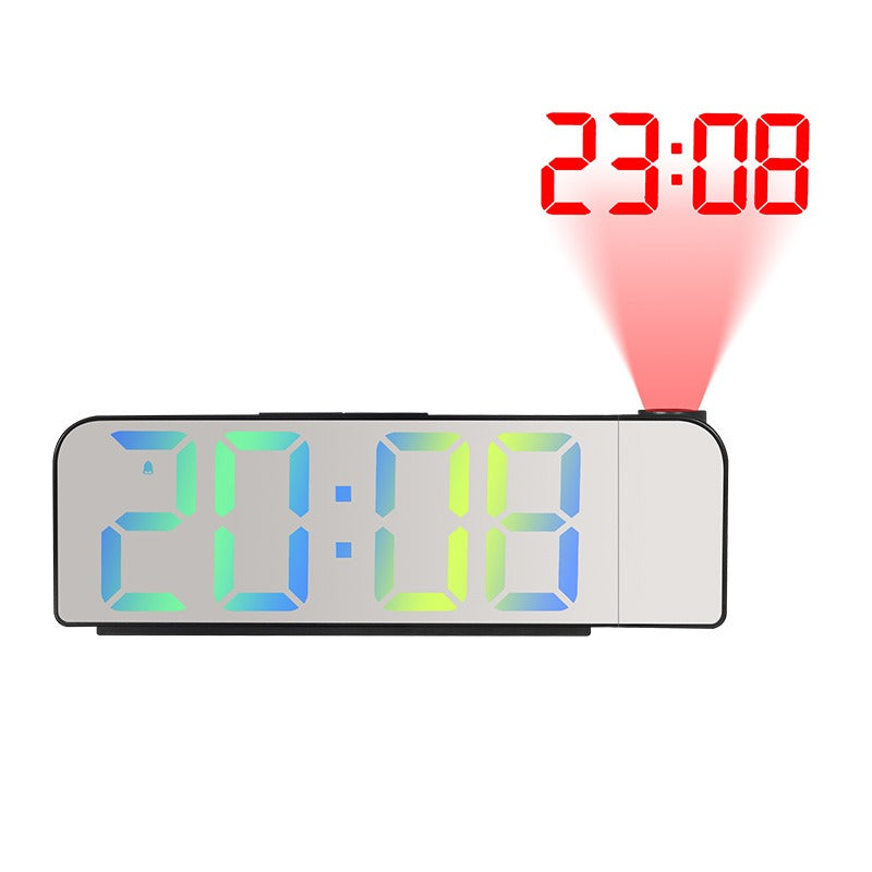 Projection Alarm Clock with Large Easy-Read LED Display