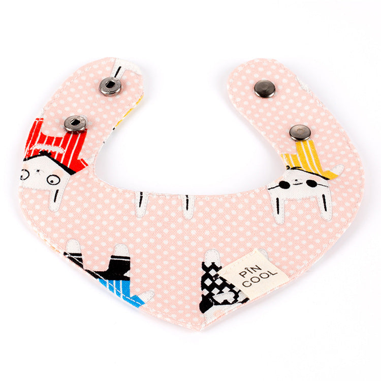 Dog Drool Bib Triangle Scarf for Small Dogs | Cute