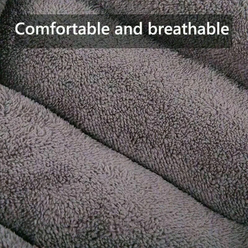Fleece Pet Bed with Waterproof Bottom for Cozy Rest