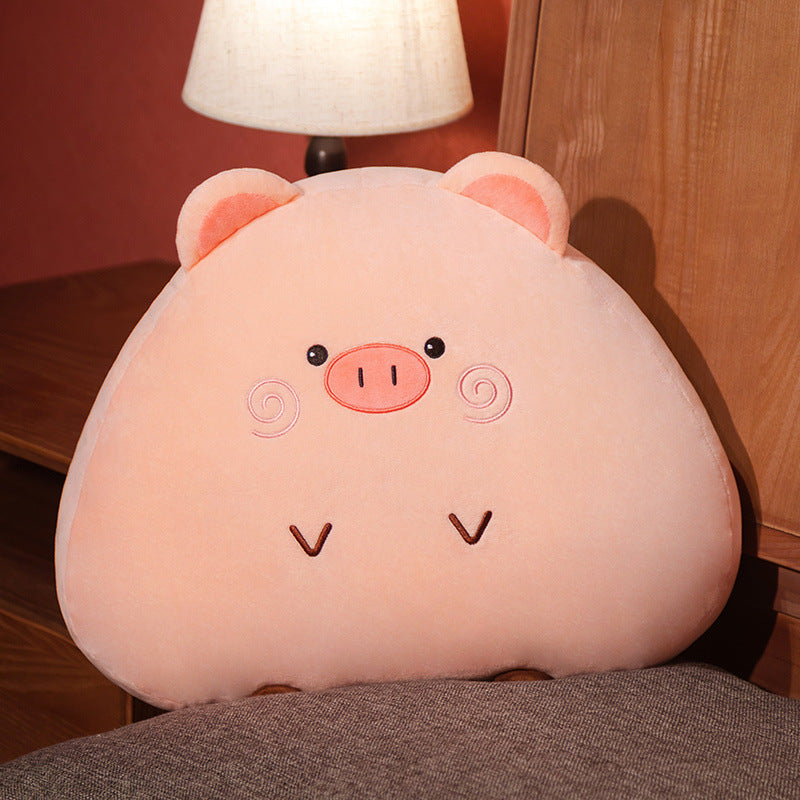 Jumbo Plush Animal Pillow - Soft Cuddle Cushion Décor