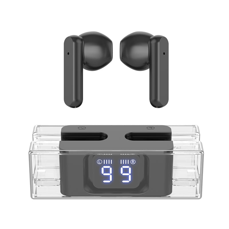 TWS Gaming Earbuds: Low Latency & LED Battery Display