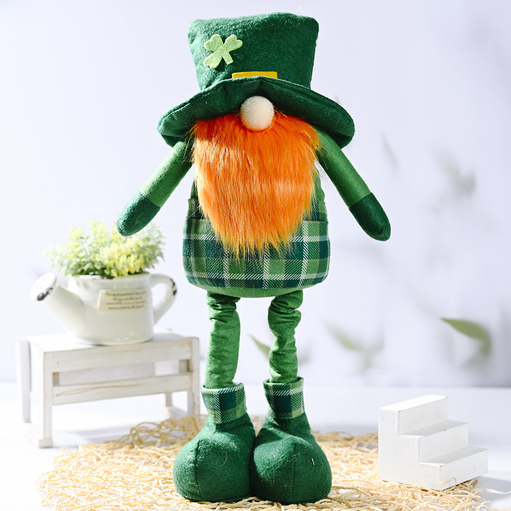 St. Patrick's Day Gnome Dolls Coordinated Holiday Pair