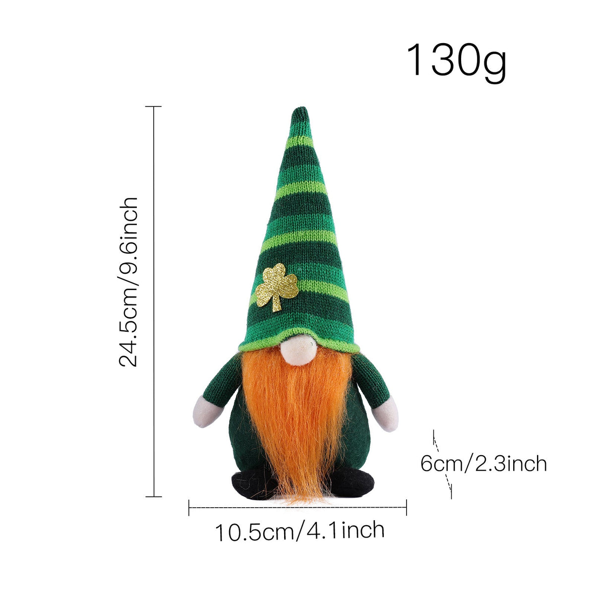 St. Patrick's Day Gnome Set for Festive Tabletop Decor