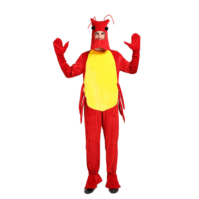 Lobster Costume Full-Body Stage Character Outfit Set