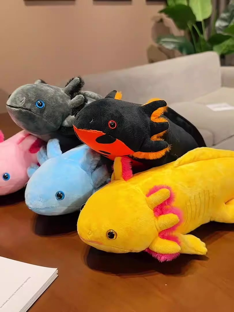 Salamander Plush Pillow: Cuddly Whimsical Room Decor