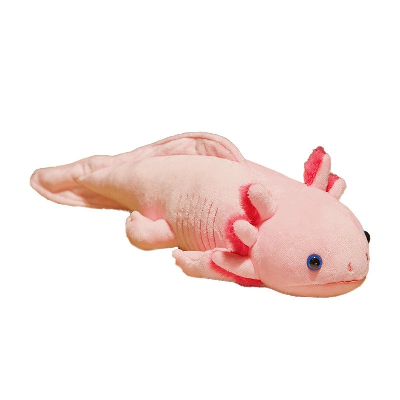 Salamander Plush Pillow: Cuddly Whimsical Room Decor