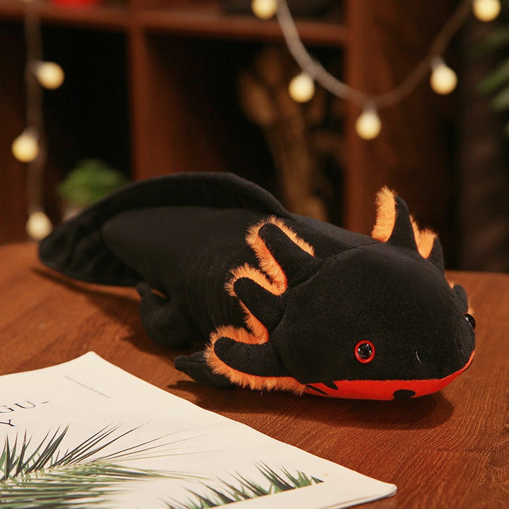 Salamander Plush Pillow: Cuddly Whimsical Room Decor