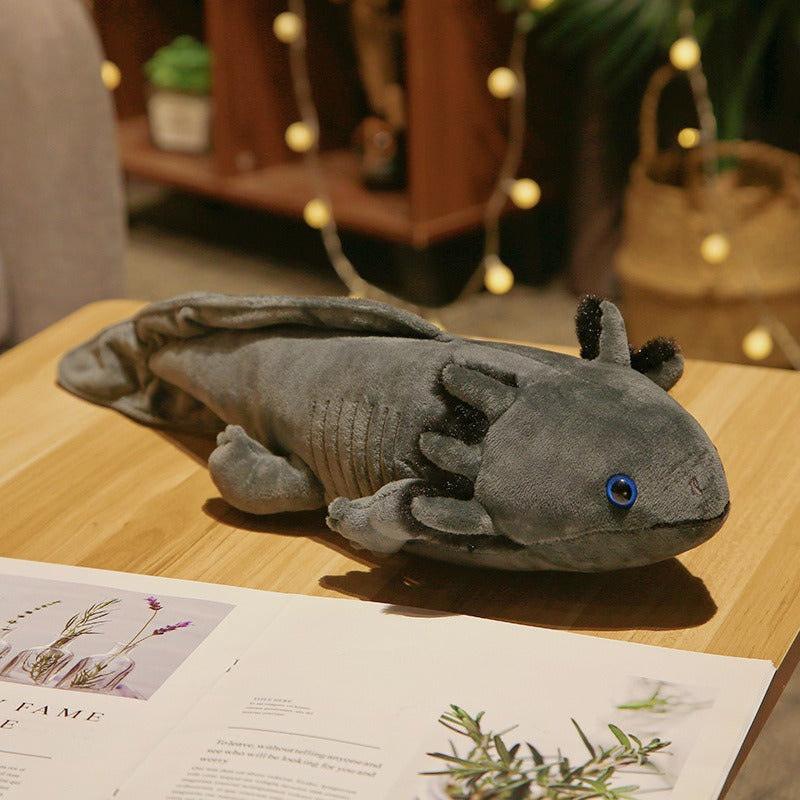 Salamander Plush Pillow: Cuddly Whimsical Room Decor