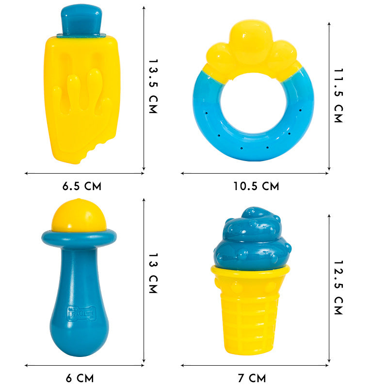 Frozen Dog Cooling Chew Toy Set for Summer Relief