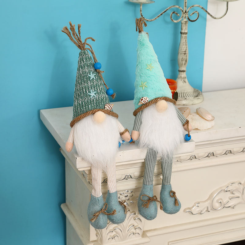 Ocean Gnome Decor for Playful Coastal Shelf Style