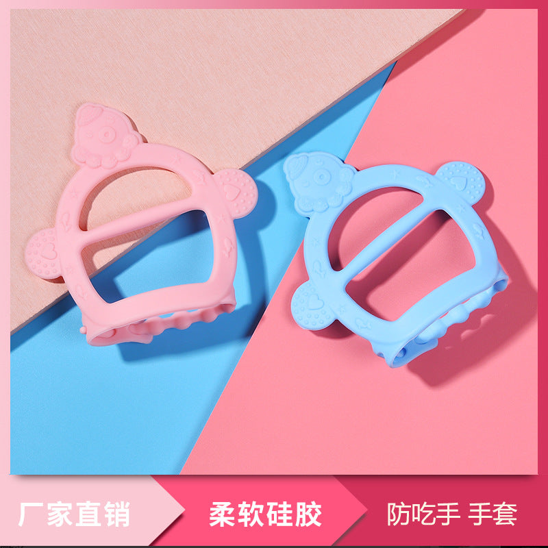 Silicone Baby Teething Glove for Soothing Gum Relief