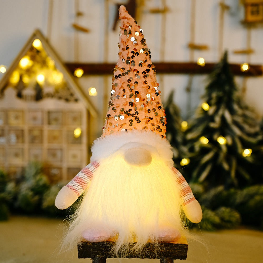 Light-Up Christmas Gnome Decor for Warm Ambiance