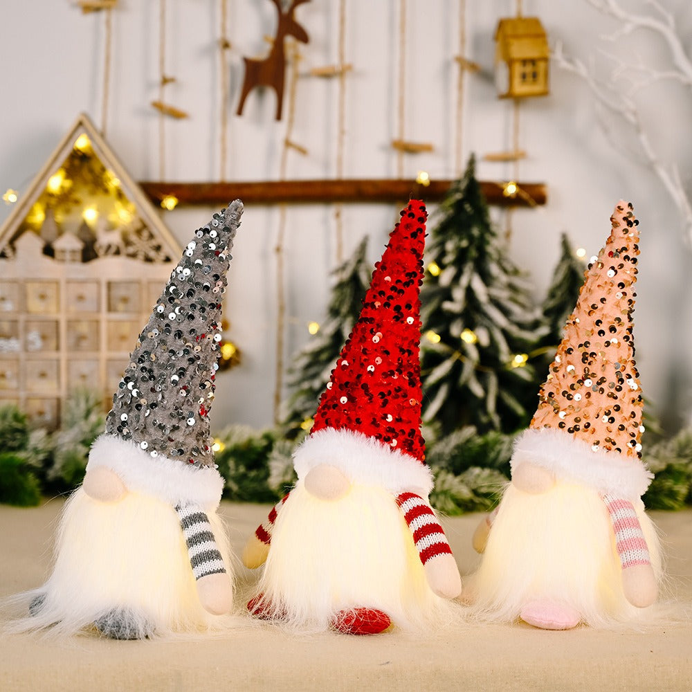 Light-Up Christmas Gnome Decor for Warm Ambiance