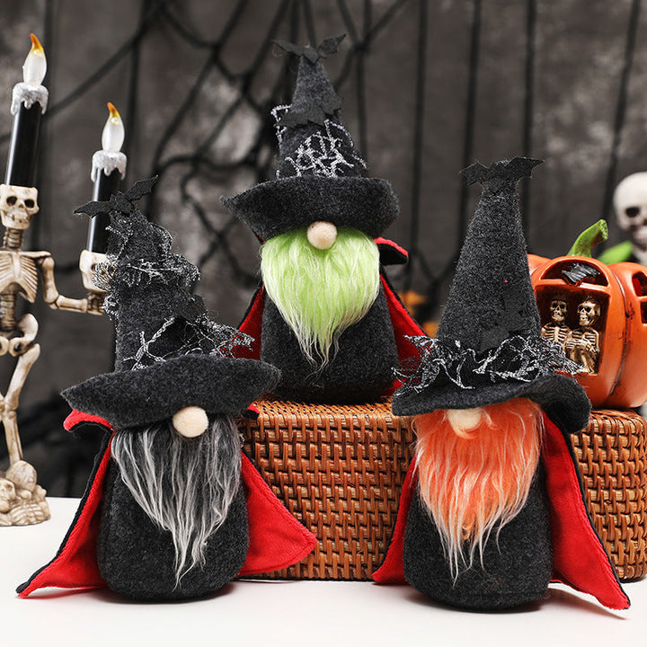 Halloween Vampire Doll Trio | Playful Mantel Decor