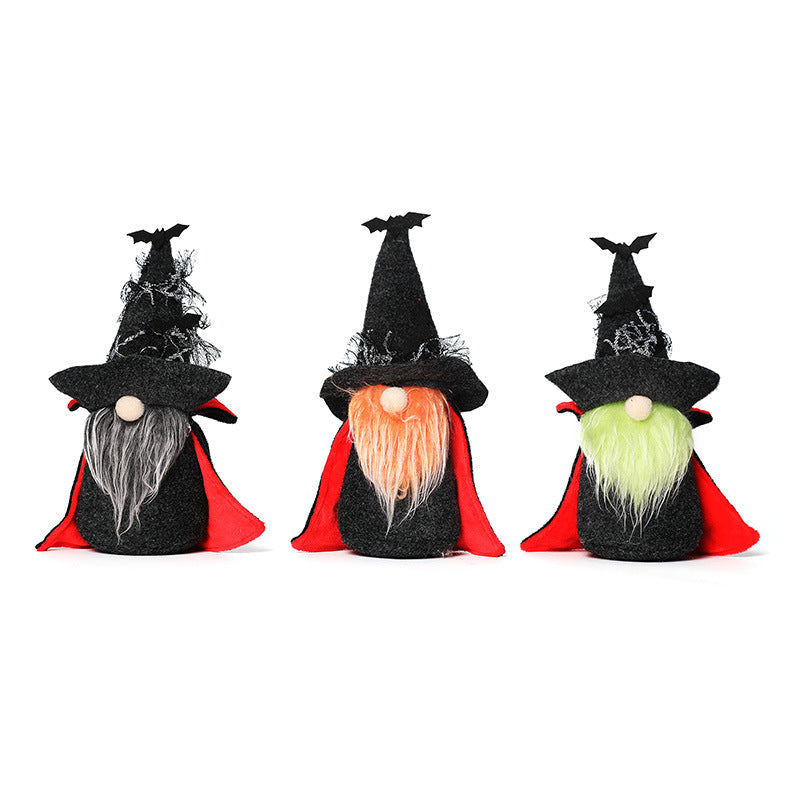 Halloween Vampire Doll Trio | Playful Mantel Decor