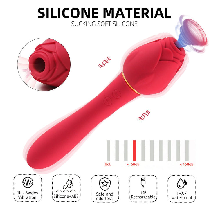 Variable Frequency Massage Stick for Quiet Relief