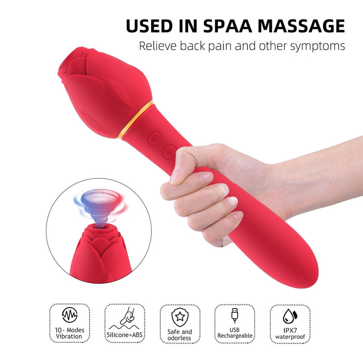 Variable Frequency Massage Stick for Quiet Relief