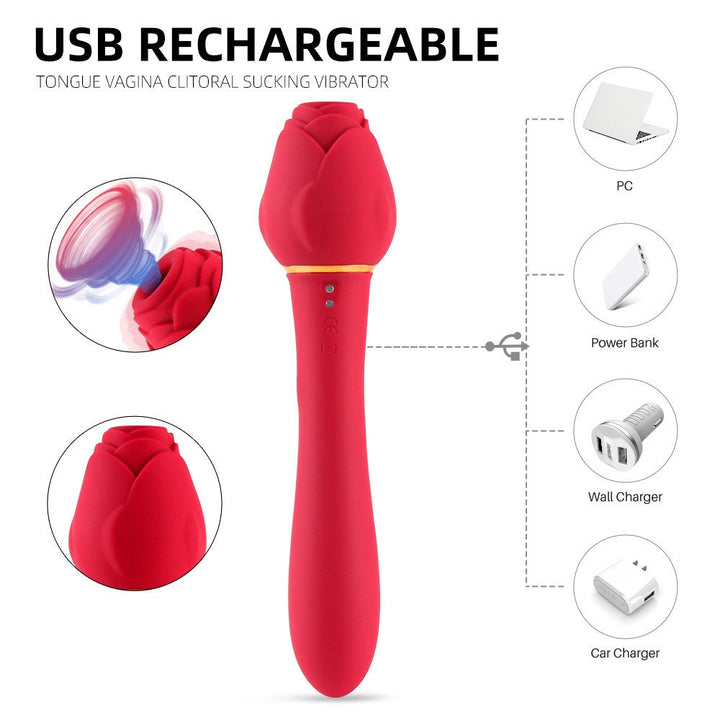 Variable Frequency Massage Stick for Quiet Relief