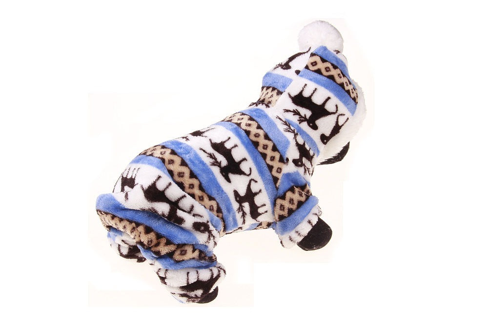 Small Dog Winter Coat – Teddy Fleece Warmth & Coverage