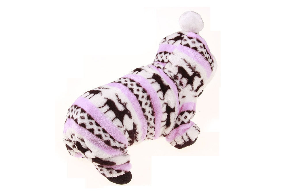 Small Dog Winter Coat – Teddy Fleece Warmth & Coverage