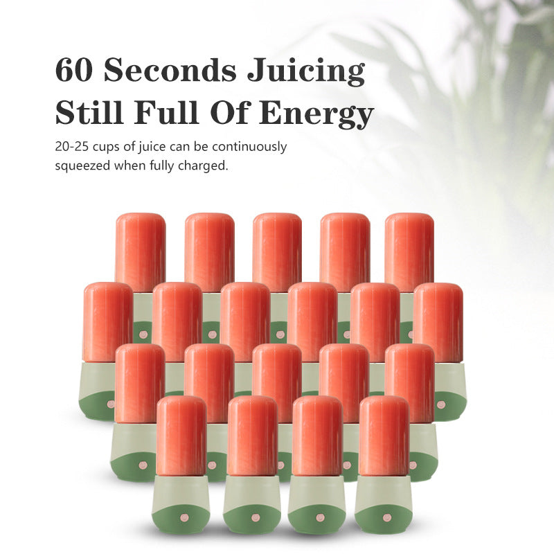 Rechargeable Portable Juicer for Fresh Juice on the Go