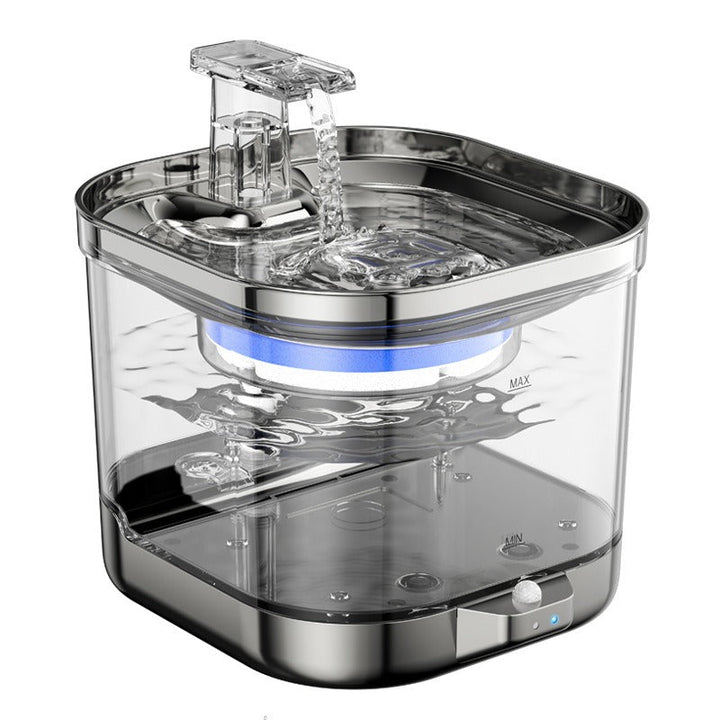 Wireless Pet Water Fountain With Multi-Stage Filter