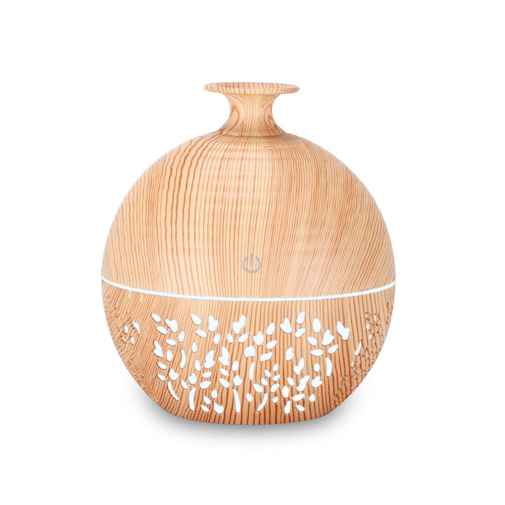 Wood Grain USB Humidifier 130ml for Bedroom & Desk