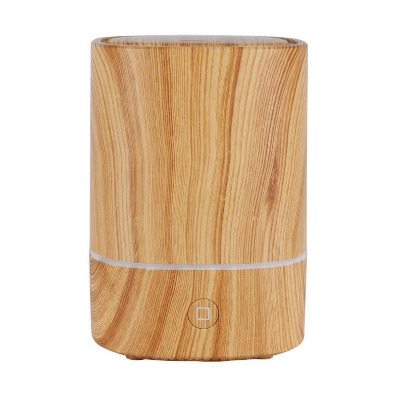 Wood Grain Aroma Diffuser for Calm Mist and LED Glow