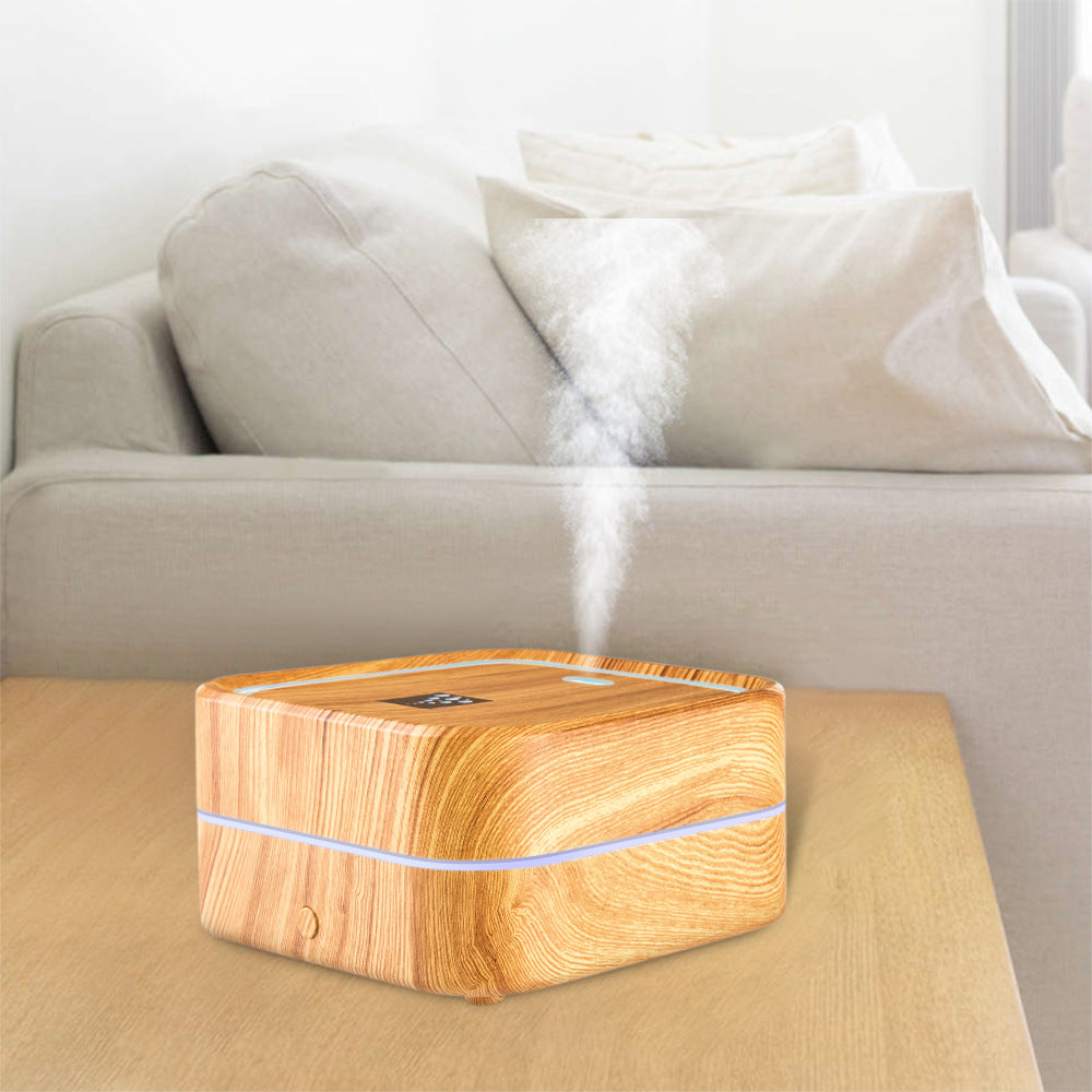Wood Grain Aromatherapy Diffuser for Calm Rooms