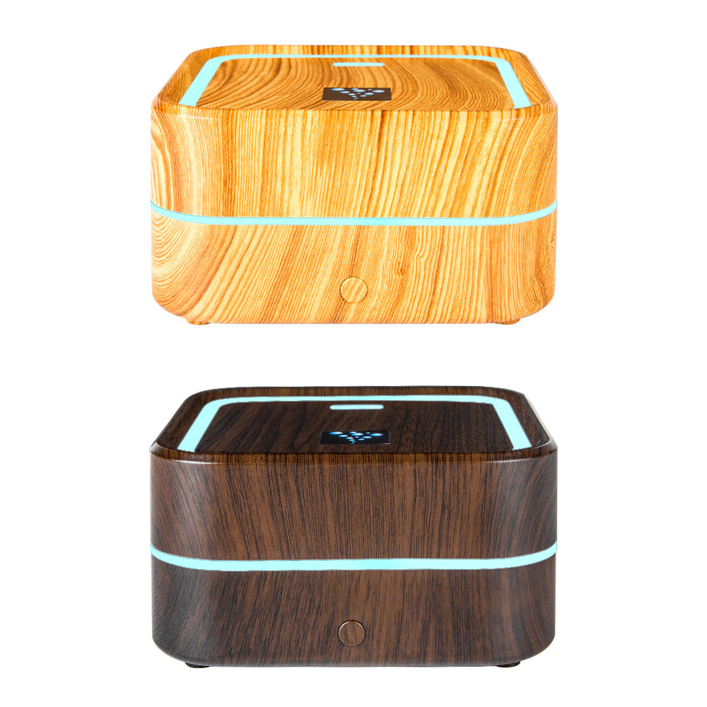 Wood Grain Aromatherapy Diffuser for Calm Rooms