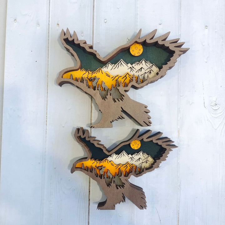 Wooden Animal Decor for Rustic Woodland Home Character