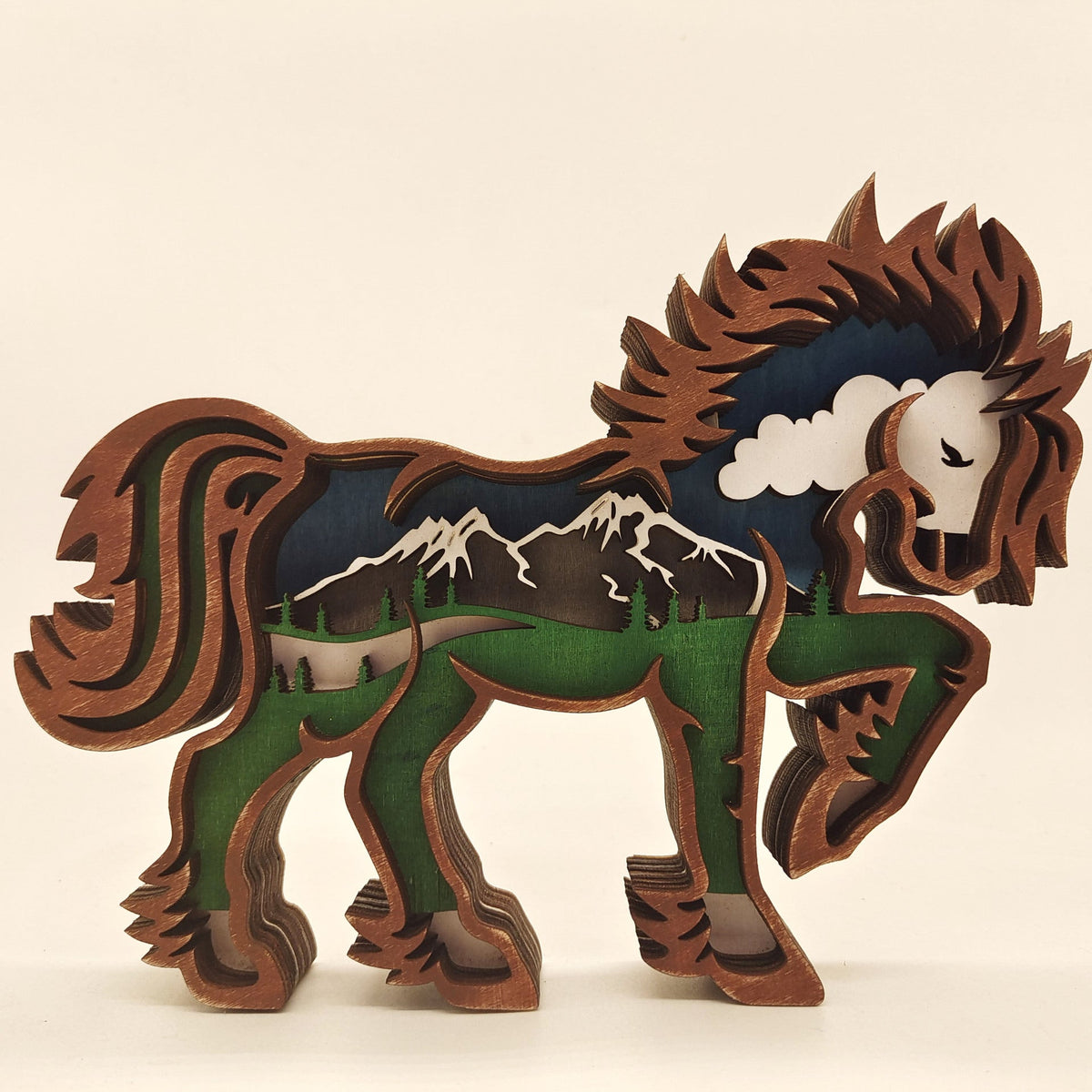 Wooden Animal Decor for Rustic Woodland Home Character