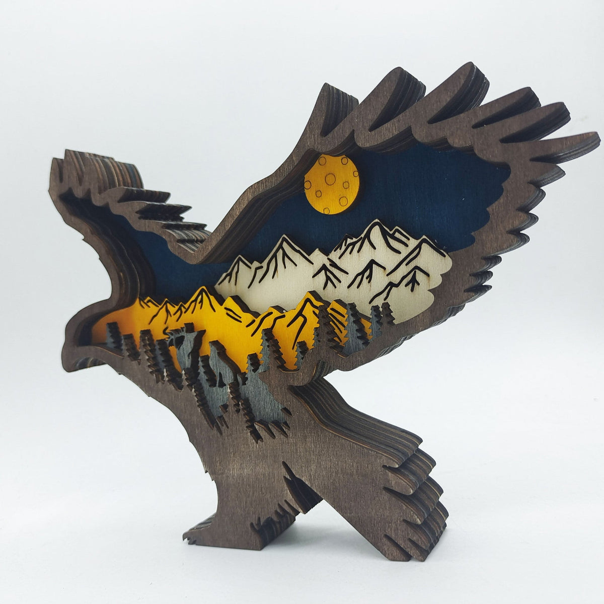 Wooden Animal Decor for Rustic Woodland Home Character