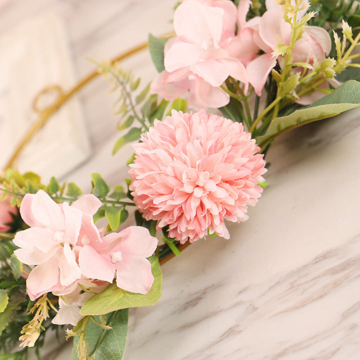 Artificial Flower Wall Hanging for Romantic Home Decor