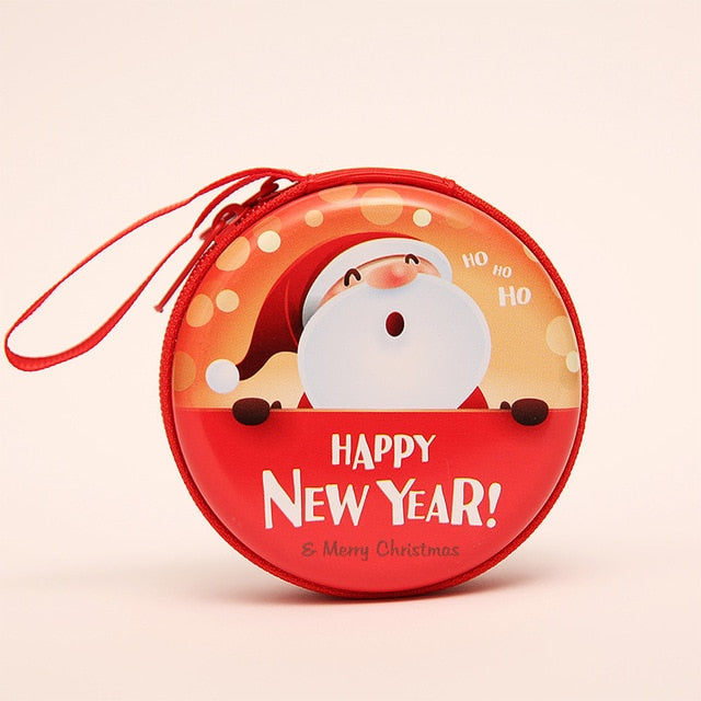 Christmas Coin Pouch Ornament for Festive Small Storage