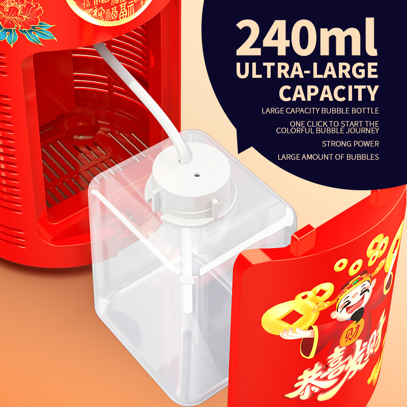Fireworks Bubble Machine for Colorful Celebration Fun