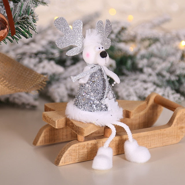 Plush Angel Christmas Ornament Cozy Holiday Tree Decor
