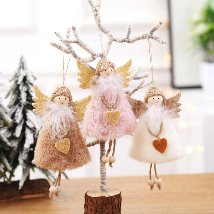 Christmas Angel Ornament for Warm Cozy Holiday Decor