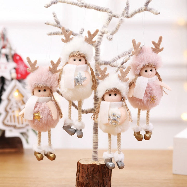 Christmas Angel Ornament for Warm Cozy Holiday Decor