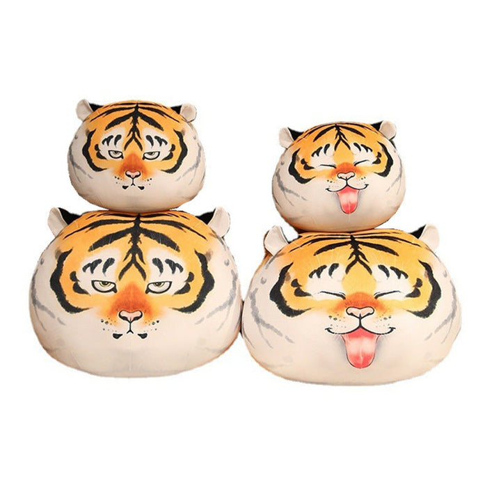 Tiger Cushion Pillow Plush Zodiac Decor for Cozy Sofas