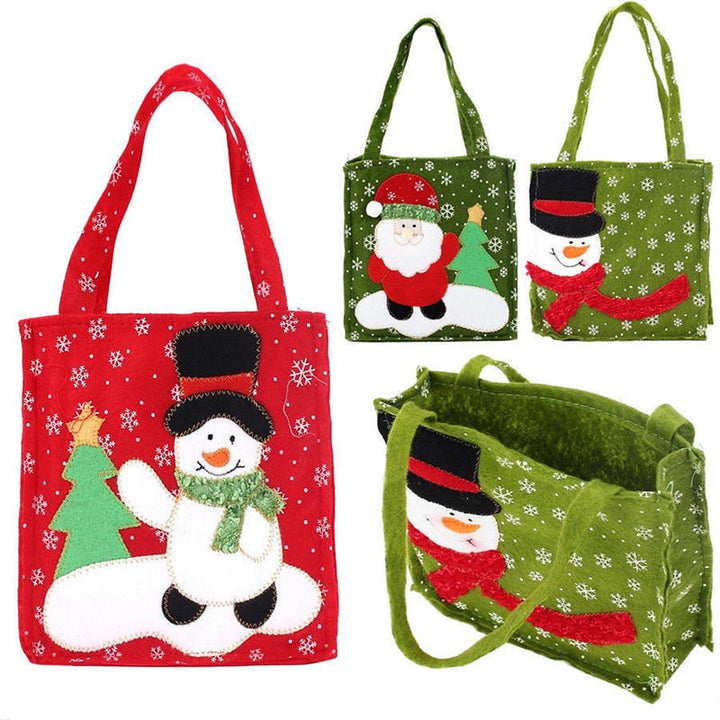 Christmas Gift Bags for Candy and Holiday Storage