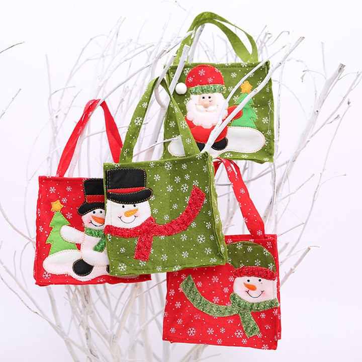 Christmas Gift Bags for Candy and Holiday Storage