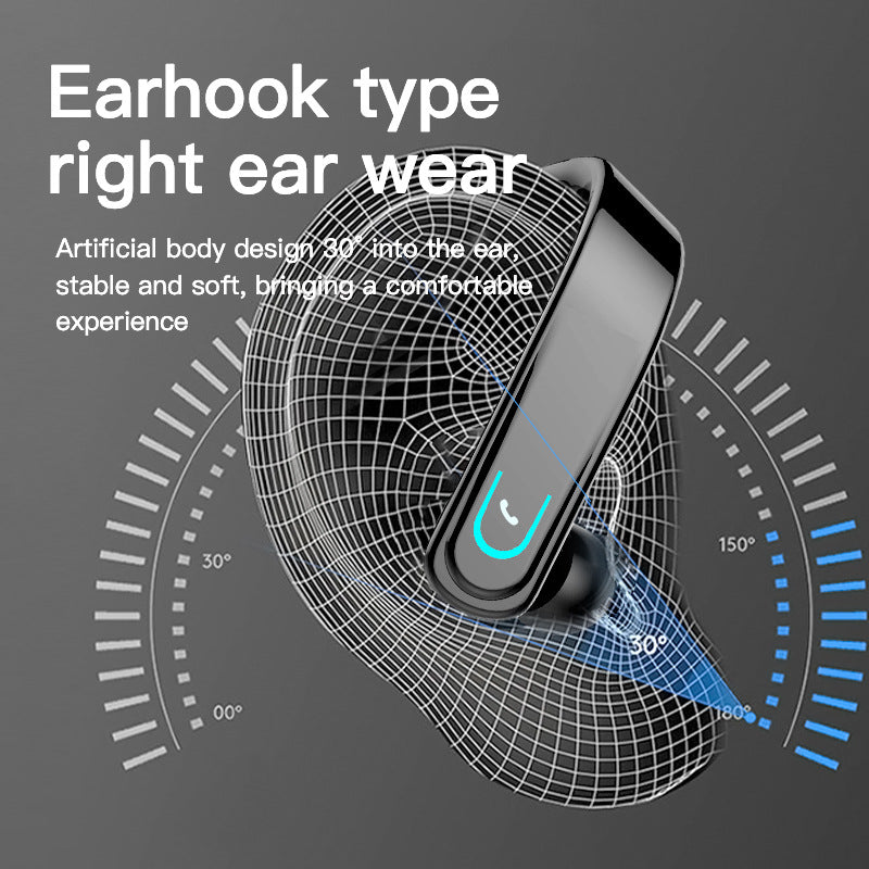 Bluetooth Earhook Headset for Stable Business Calls