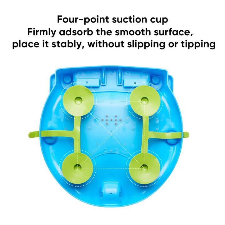 Baby Bath Seat with Four-Point Suction Stability Aid