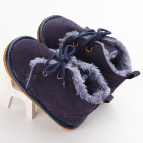 Baby Snow Boots: Warm Soft-Lined Prewalker Booties