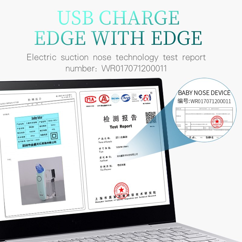 USB Baby Nasal Aspirator & Blackhead Suction Device