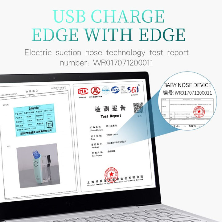 USB Baby Nasal Aspirator & Blackhead Suction Device