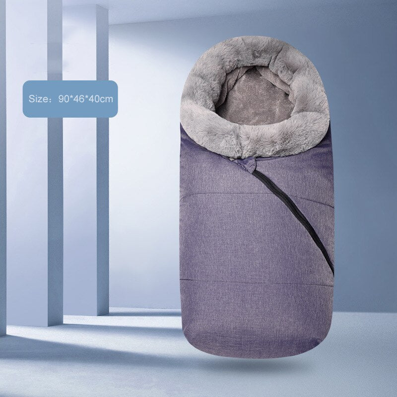 Newborn Winter Sleeping Bag for Stroller Warmth & Wind