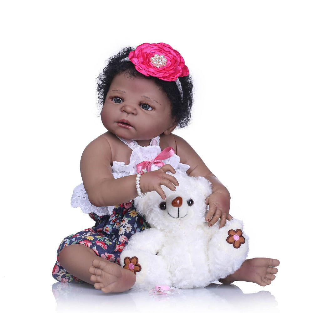 Realistic Reborn Baby Doll 57cm for Nurturing Play