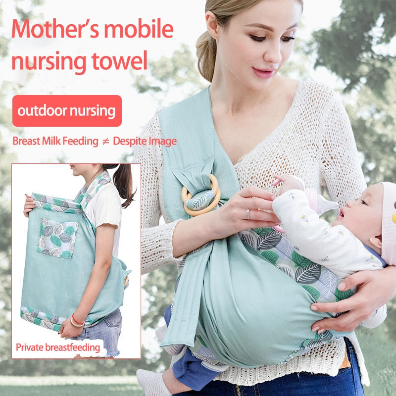 Newborn Baby Carrier & Nursing Cover for Close Comfort